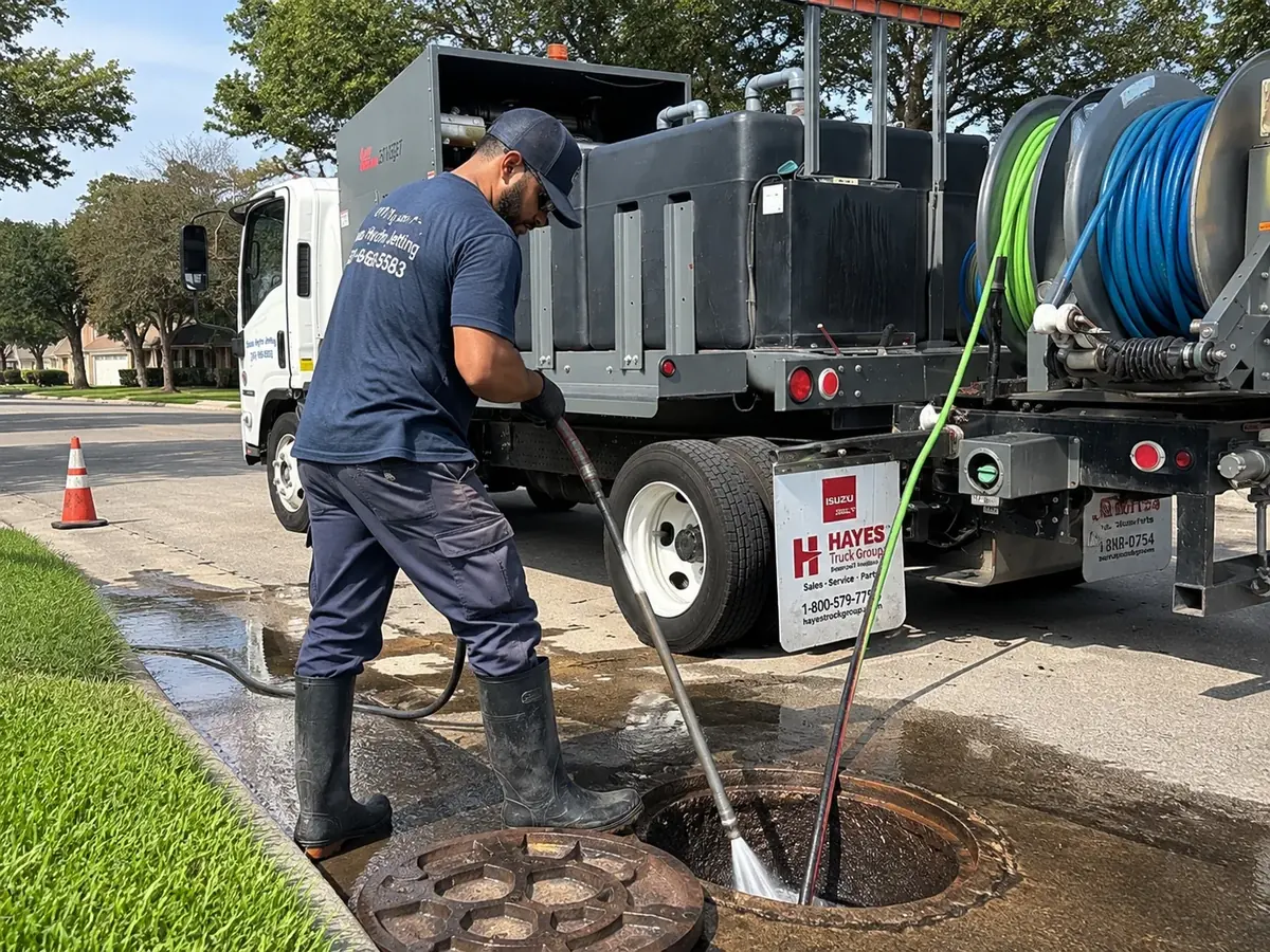 Hydro Jetting service Hydro Jetting service image for Texas Hydro Jetting & Drain