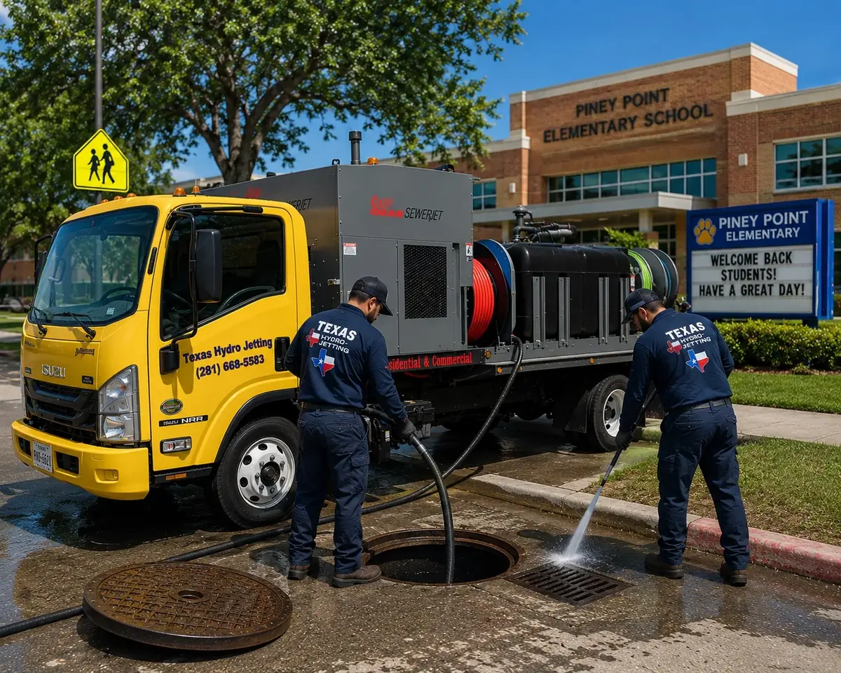 Storm Drain Cleaning service Storm Drain Cleaning service image for Texas Hydro Jetting & Drain